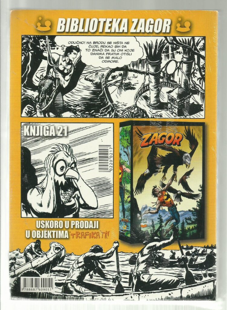 Zagor VČ OP 21 Nestali istraživač (celofam)