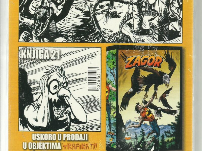 Zagor VČ OP 21 Nestali istraživač (celofam)