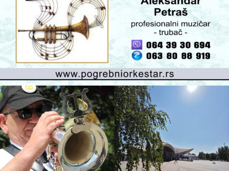 Solo truba, violina, harmonika, crkveni hor orkestar za sahrane pogrebe