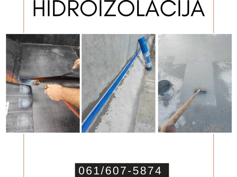 HIDROIZOLACIJA objekata od vode i vlage