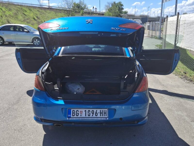 Peugeot 307cc kabriolet
