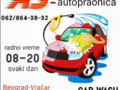Potreban radnik u autopraonici na Vracaru, Vojvode Supljikca 22 , dnevna isplata