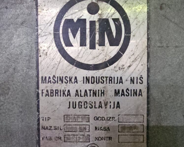Kombinovane makaze i apkant presa 2500mm