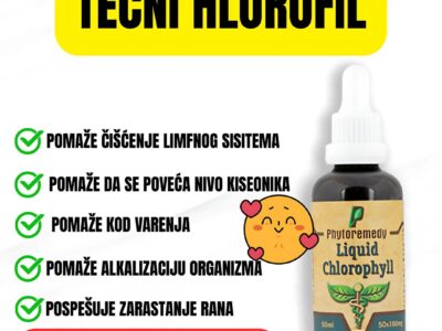 Tečni Hlorofil – Detoks i energija iz prirode