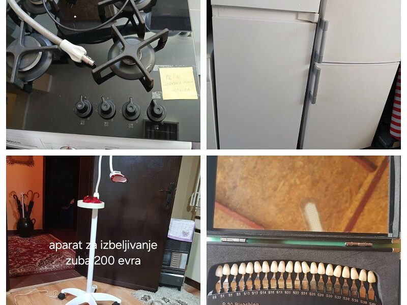 Prodajem namestaj i belu tehniku