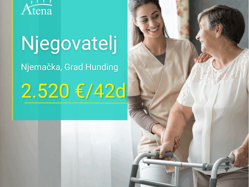 Tražimo njegovatelje i zdravstvene pomoćnike – Njemačka, Grad Hunding