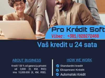 Kredit 100 % od garanciju privatni