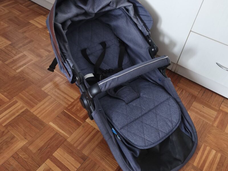 Chipolino Dečija kolica-Kolica za Bebe 2u1 Fama Graphite - Odlično Očuvana!