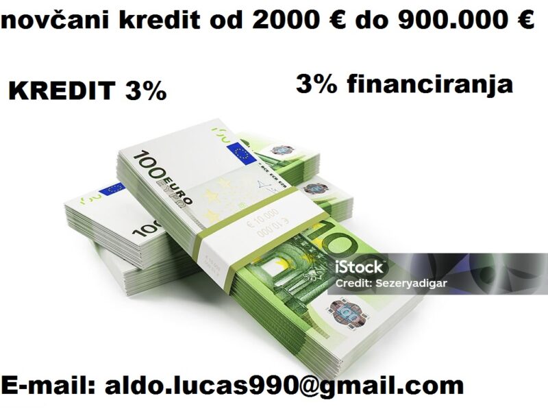 ☑️Ponuda brzih zajmova 3% od 5.000 do 5.000.000..