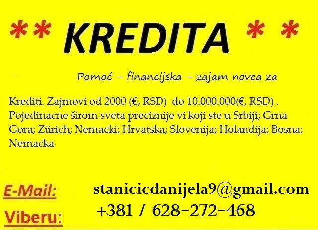 Kredit 100 % od garanciju privatni