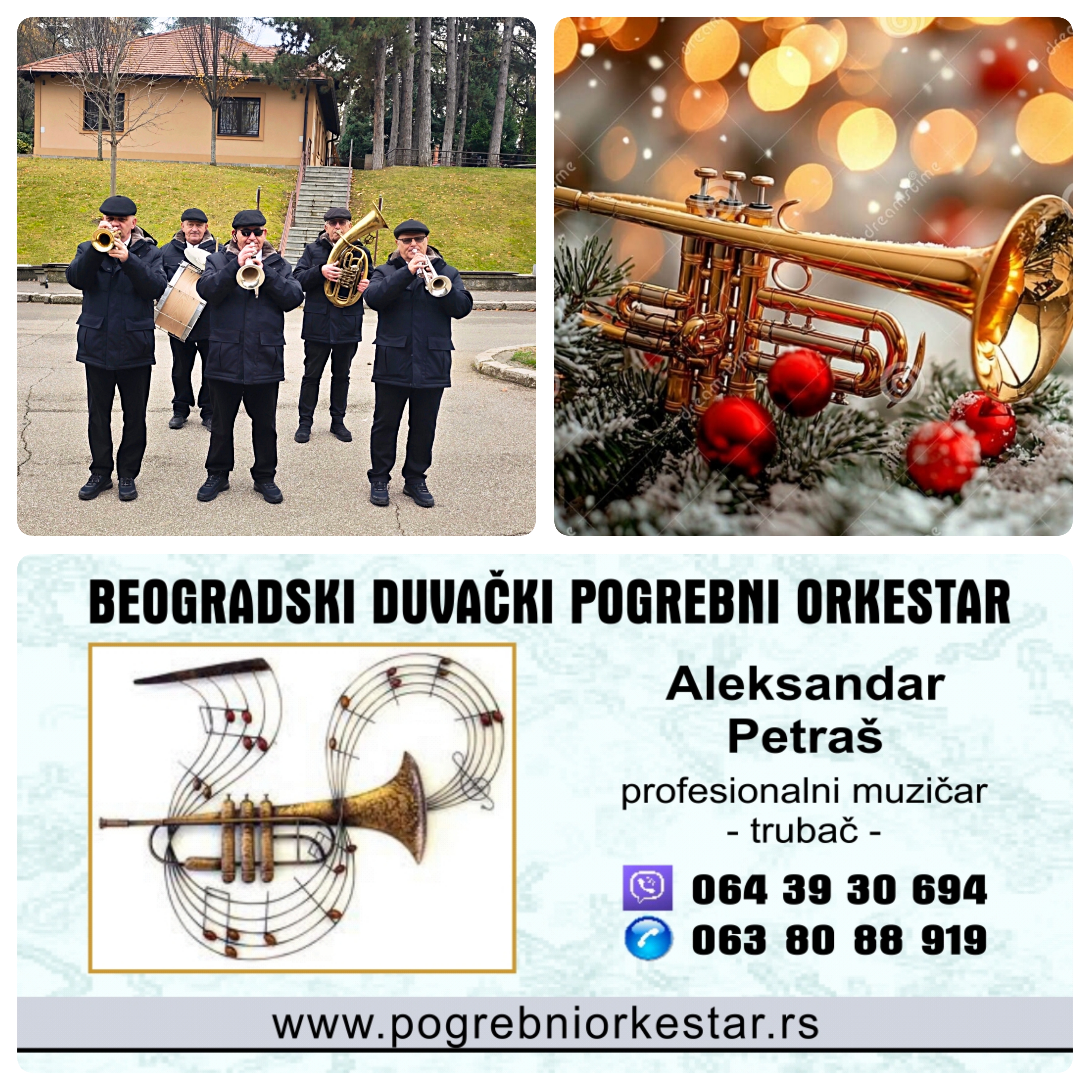Muzika orkestar trubači za sahrane