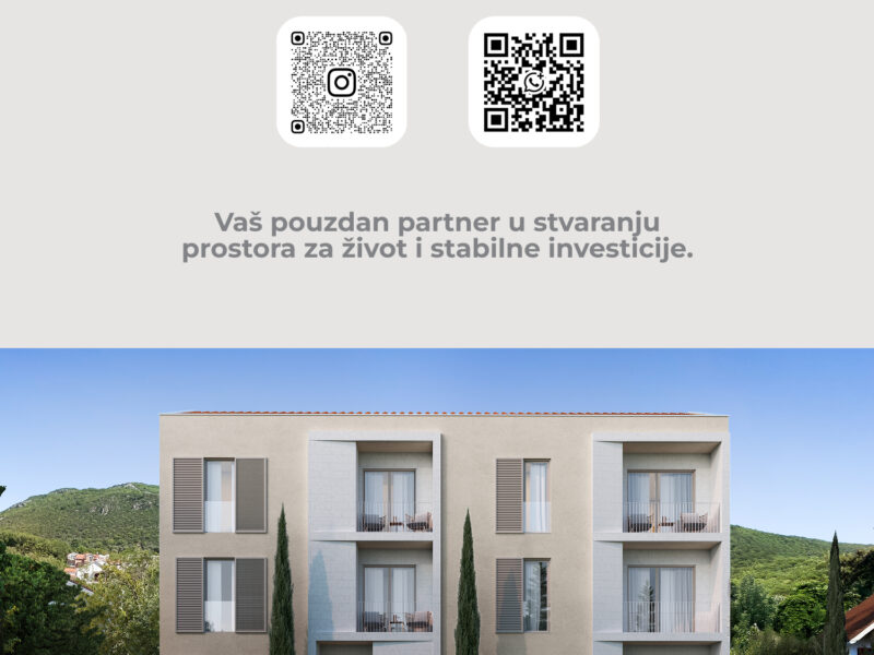 Prodaje se jednosoban stan u Tivtu