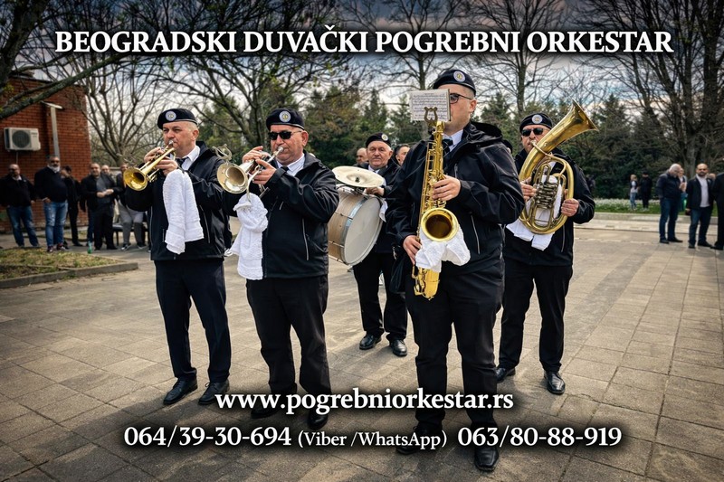 Trubači, pogrebni orkestar, muzika, sahrane Beograd