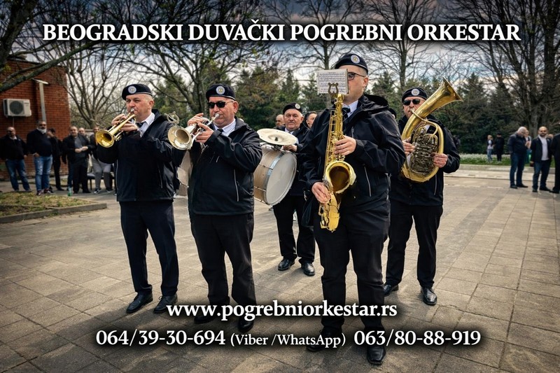 Muzika orkestar trubači za sahrane