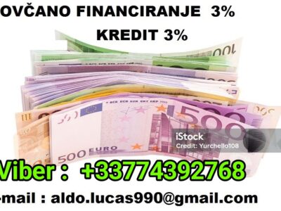 -Ponuda financiranja 3% od 2000 do 900.000-