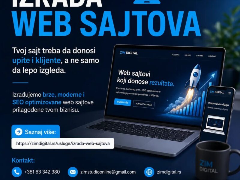 IZRADA WEB SAJTOVA