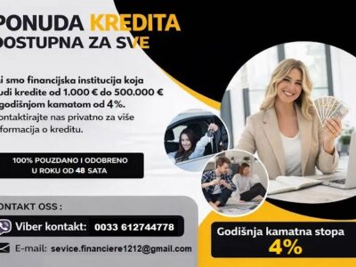Trebate financiranje za početak novog projekta?
